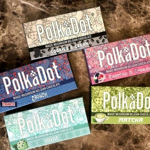 Polkadot Mushroom Bars
