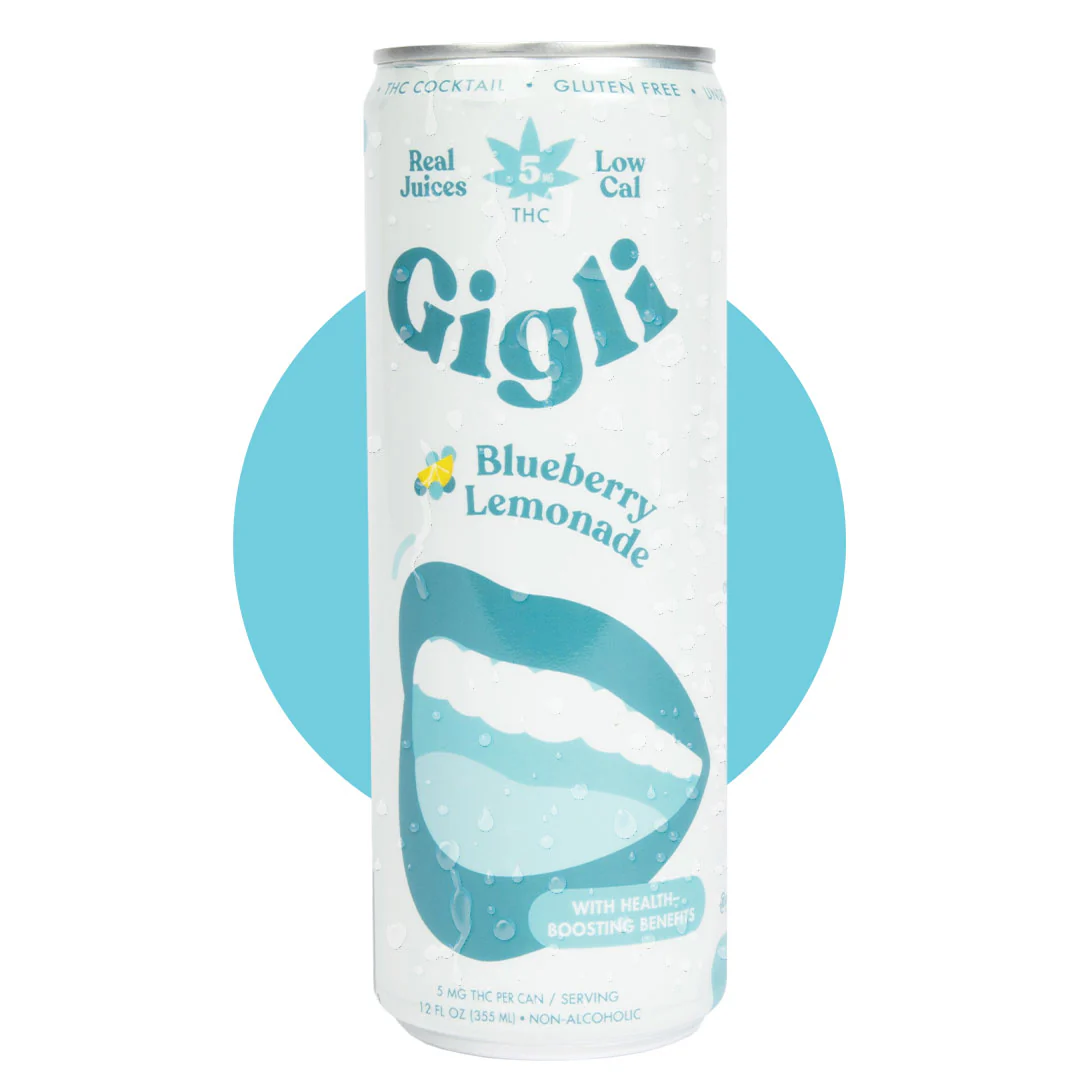 Gigli THC Drink-Infused Blueberry Lemonade Cocktail - Image 2
