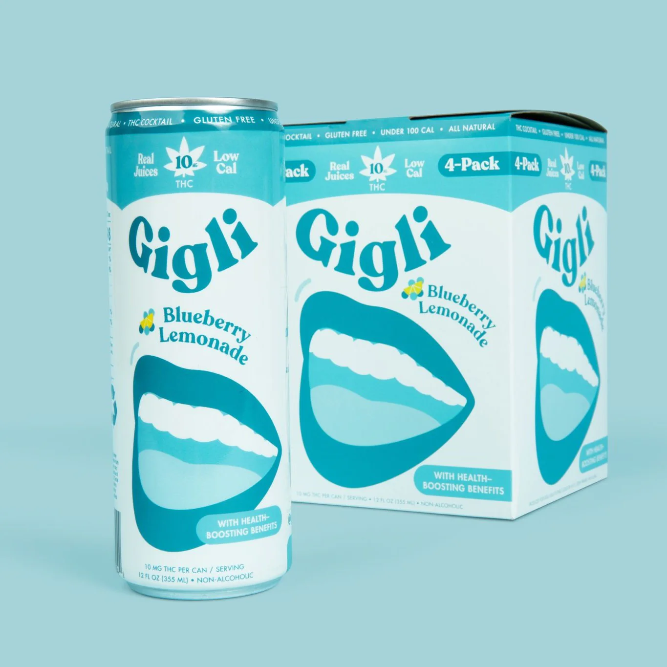 Gigli THC Drink-Infused Blueberry Lemonade Cocktail - Image 6