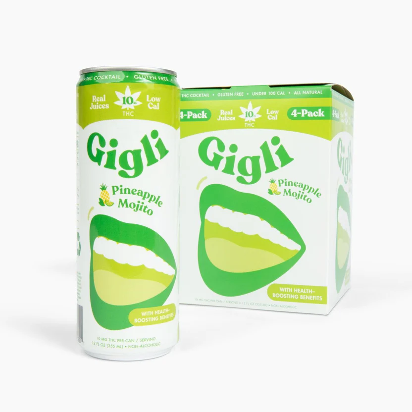 Gigli THC-Infused Pineapple Mojito Cocktail - Image 5