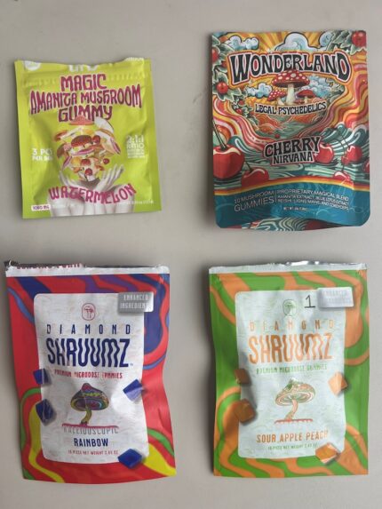 Mushroom Gummies Found to Contain Illegal Drugs
