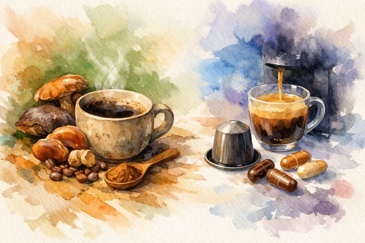 Mushroom Coffee vs Capsules: Which Wins?