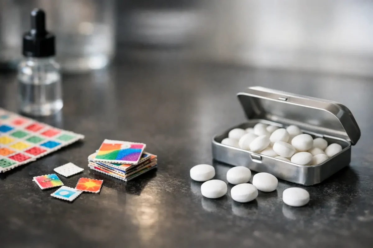 LSD Tabs vs Mints: What Buyers Should Know